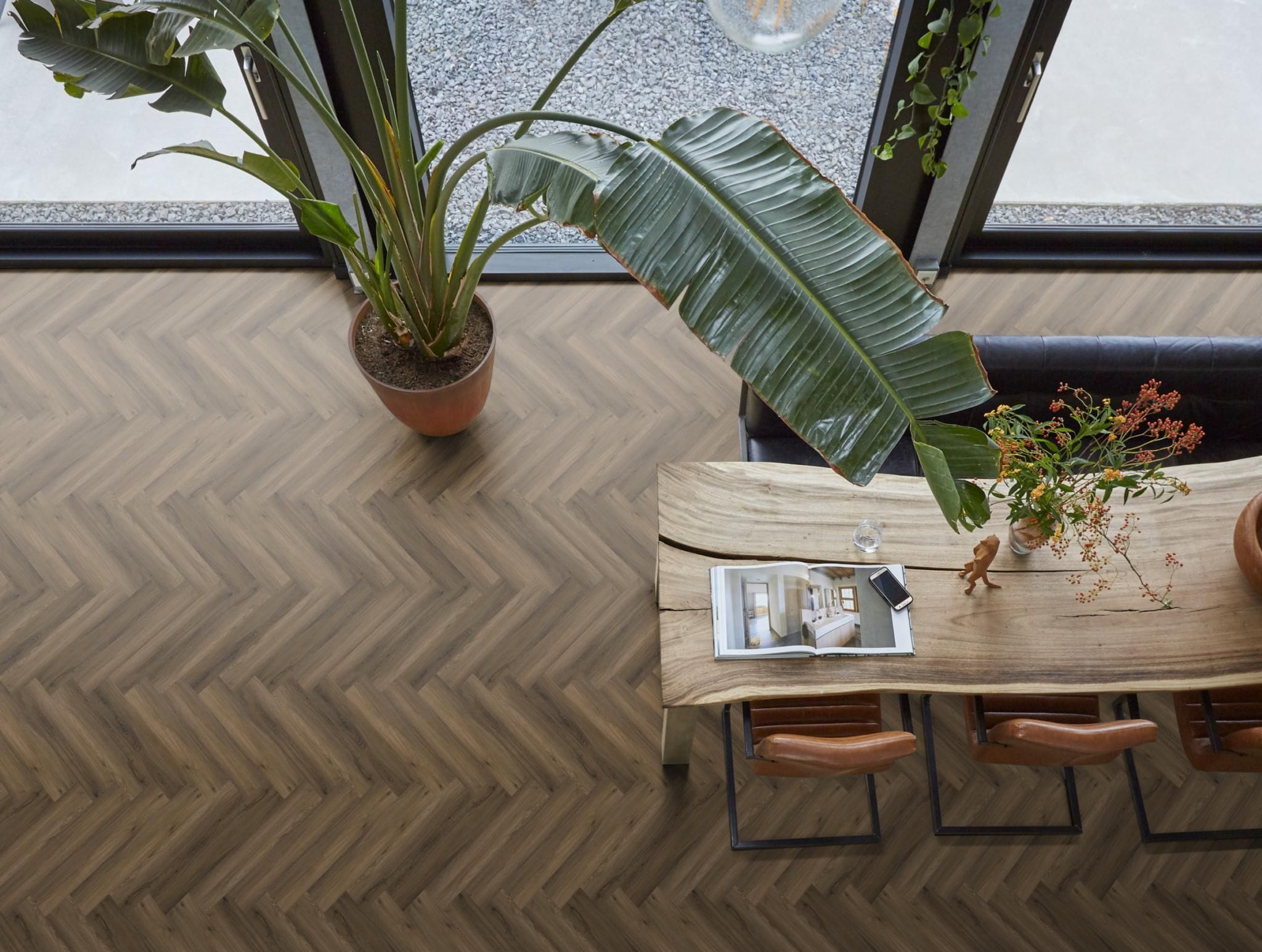 PVC vloer houtlook, pvc houtlook vloer, pvc vloeren, pvc houtlook, pvc of houten vloer, De Paal Parket