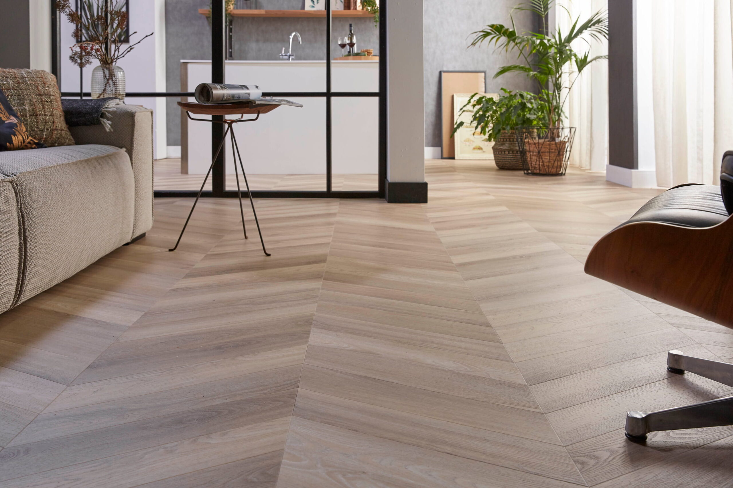PVC vloer houtlook, pvc houtlook vloer, pvc vloeren, pvc houtlook, pvc of houten vloer, De Paal Parket