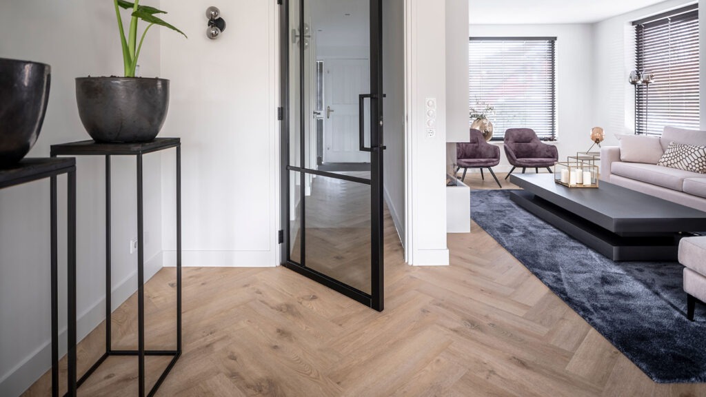 Rustieke visgraat - PVC Vloeren - PVC-visgraat vloer - De Paal Parket