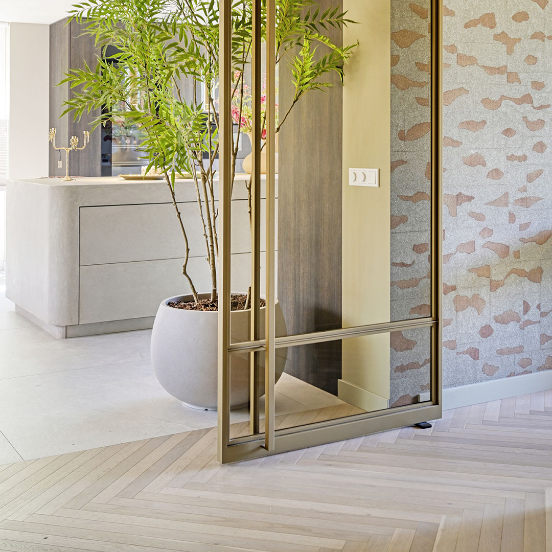 Smalle visgraat - Houten Design Vloer - De Paal