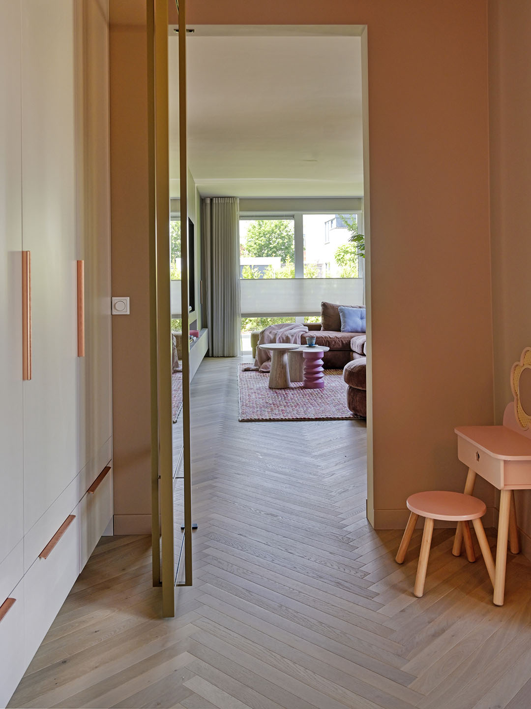 Smalle visgraat - Houten Design Vloer - De Paal