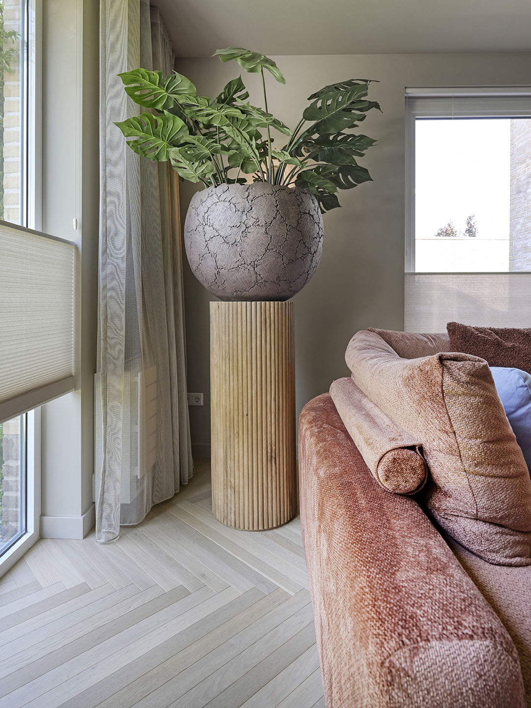 Smalle visgraat - Houten Design Vloer - De Paal