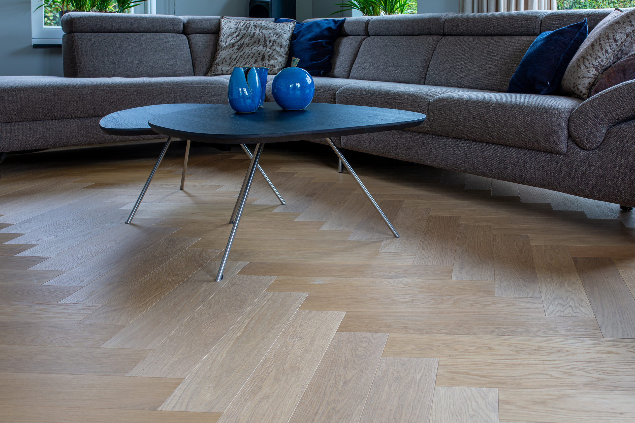 Vloerverwarming houten vloer, houten mloer met vloerverwarming, vloer met vloerverwarming laten leggen, vloerverwarming op houten vloer, De Paal Parket