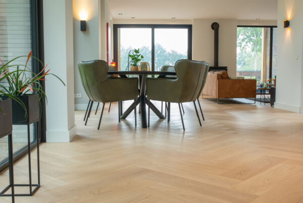 Vrijstaande villa - Houten vloer - De Paal Parket - parketvloer